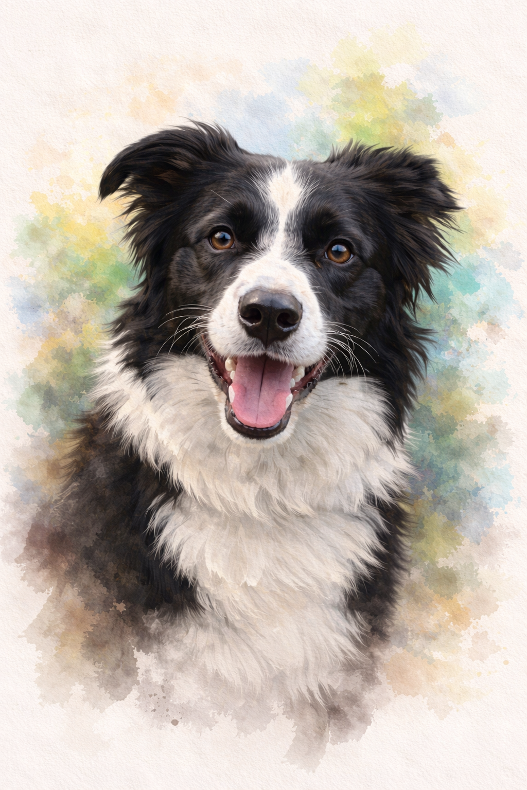 border collie art