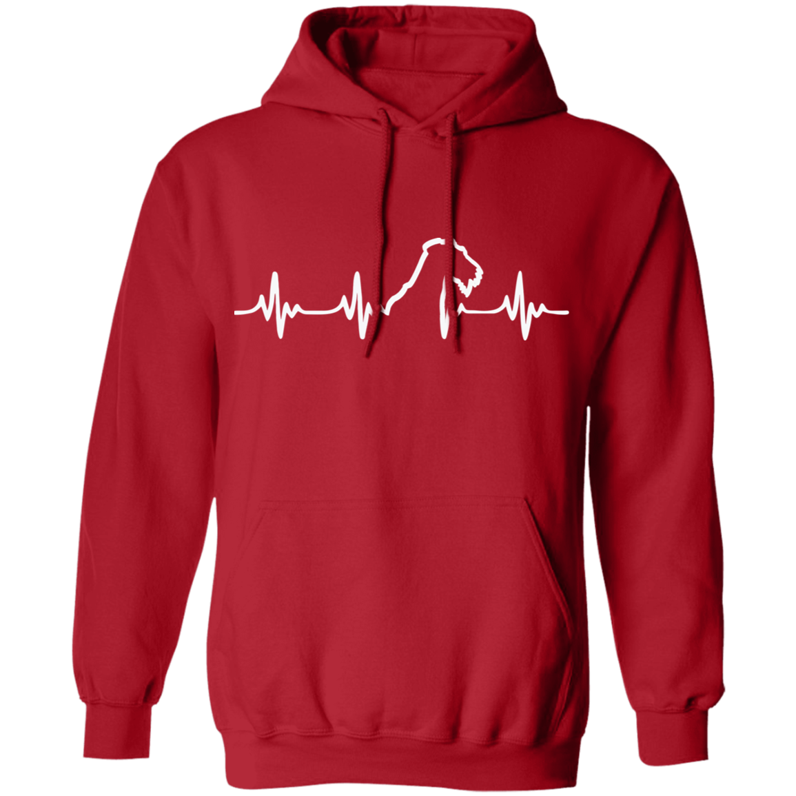 Airedale Terrier Heartbeat Hoodie